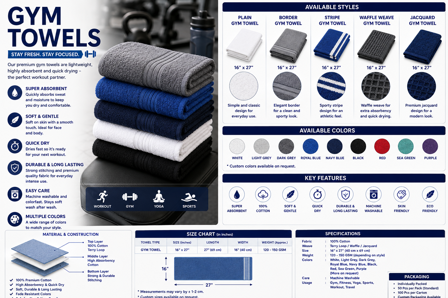 Gym Towels