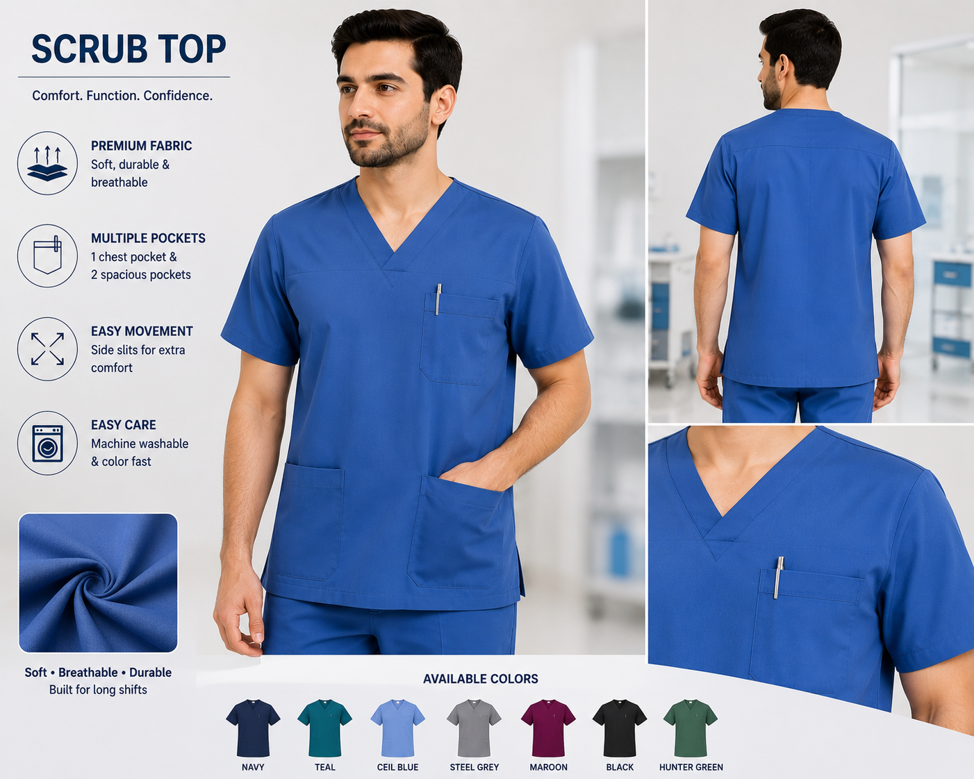 Scrub Top